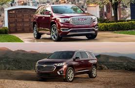 Learn about the 2021 chevrolet traverse with truecar expert reviews. 2019 Gmc Acadia Vs 2019 Chevrolet Traverse Head To Head U S News World Report