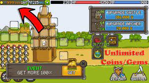 Pretty good graphics and very simple control will conquer you from the first minute of the grow castle mod apk, become a famous military leader . Grow Castle Mod Apk V1 31 16 Download For Android Unlimited Coins Gems Youtube
