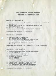 Maybe you would like to learn more about one of these? Dallas Center For Independent Living Peer Counselling Training Schedule Texas Disability History Collection