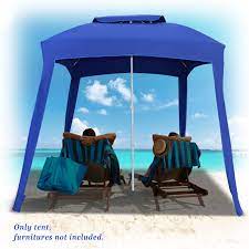 Value for money outdoor automatic pop up tent. Strong Camel 6 X6 Beach Sports Cabana Beach Tent Canopy Umbrella Outdoor Sunshade Shelter Walmart Com Walmart Com