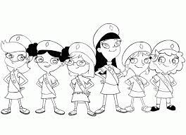 As you go through the next five pages, talk about each of the values as you color or do the activity. Daisy Girl Scouts Coloring Pages Free Coloring Home
