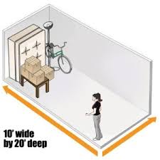 A good size for each vehicle is 12' x 24' (288 sq. 10 X 20 Small One Car Garage 200 Sq Ft Unit Ground Level