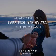 Gib Mir Deine Hand Lass Mich Dich Halten Solange Ich Kann Lea Visual Statements Spruche Zitate Visual Statements Songtext Zitate