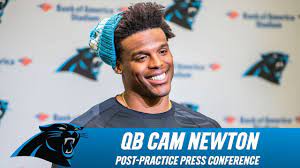 Played in 15 games for carolina in 2016, starting 14 of the contests and missing one due to a concussion.compiled 3,509 passing yards. Cam Newton Full Week 8 Press Conference Youtube