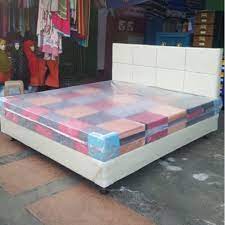 Menghadirkan desain yang kekinian, tempat tidur ini akan menambah kesan lebih indah di kamar tidur. Freeongkir Tempat Tidur Ranjang Busa Paket Komplit Sandaran Shopee Indonesia
