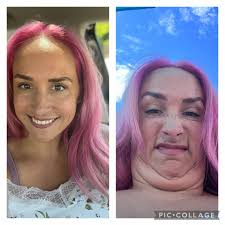 Monthly reminder: these pics were taken an hour apart (just in case you  compared yourself to someone you saw