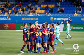 Sigue las mejores acciones del partido de la jornada 36 de la liga de españa entre el levante y barcelona en vivo por la afición. El Barcelona Femenino Sentencia La Primera Iberdrola Con Un 7 Al Levante