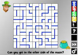 st patrick s day labyrinth digipuzzle net puzzle games for kids puzzles for kids labyrinth