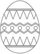 Kolorowanki Jajka Wielkanocne - Darmowe kolorowanki do wydruku