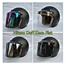 Baiklah kami tidak akan mengecewaakan anda berikut telah kami rangkum informasi helm jpn dari berbagai. Jual Helm Retro Clasic Helm Bogo Dewasa Kaca Datar Hitam Doff Online Maret 2021 Blibli