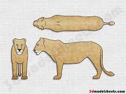Animal Blueprint Animal Drawings Wood Carving Patterns Cartoon Drawings