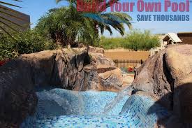 You've pulled your permits right? Arizona Swimming Pool And Grotto Designed By Build Your Own Pool Tropical Swimming Pool Phoenix By Build Your Own Pool Houzz