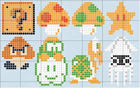 * super mario in tanooki suit. Super Mario Cross Stitch And Knitting Patterns