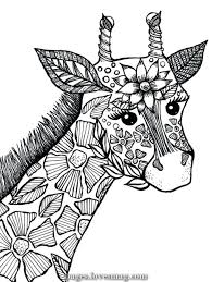 Magical Pages Coloring Animals Giraffe Coloring Pages Zoo Animal Coloring Pages Animal Coloring Pages