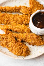 Crunchy Gluten Free Chicken Tenders without Eggs