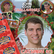 🔥] CASTAWAY #13 • Name: John Cody Username: @survivortakes Tribe  Designation: CHALLENGERS🔴