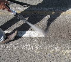 We'll be able to remove pavement markings in a way that is safe and won't destroy your parking lot. Abrasive Blasters
