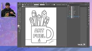I'm looking for a more advanced technique to generate better results. Making A Coloring Page With Illustrator From Ipad To Desktop Part 2