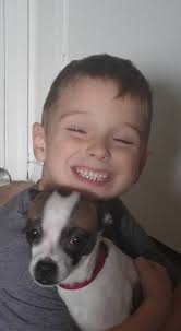 He is a big Chihuahua!!! Everyone thinks he is a Jack Russel!!😂😂😂