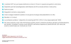 Autotest Vih Test Rapido Di Screening Del Virus Hiv Responsabile Dell Aids Confezione Singola Amazon It Salute E Cura Della Persona