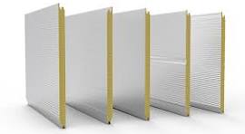 Fireproof Rock Mineral Wool Sandwich Roof Panel with PU Edge ...