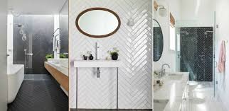 Playful getting to know your assortment with the configurator: Wand Gestalten Fischgratmuster Lange Fliesen Weiss Schwarz Marmor Wohungsdekoration Runde Badezimmerspiegel Badezimmer Design