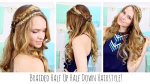 Maybe you would like to learn more about one of these? Boho Braided Half Up Half Down Hairstyle Youtube