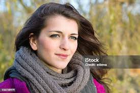 Serious Teen Staring Stock Photo