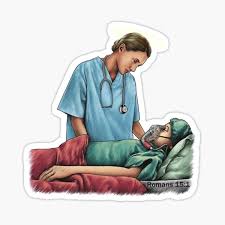 When my mom was getting sick, i was helping my sister take care of our mother. Pediatric Oncology Nurse Stickers Redbubble