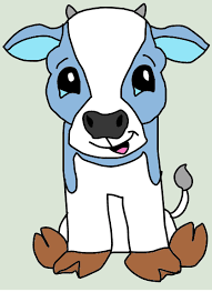 Webkinz Blue Ribbon Cow Drawing By Lpscat123 On Deviantart