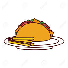 Cuando hablas de papas locas es hablar de una botana deliciosa, cargada de ingredientes que te llevan a tu infancia, al tianguis, a la salida del colegio. Comida Rapida Taco Papas Fritas Comida Mexicana Menu Restaurante Ilustracion Vectorial Ilustraciones Vectoriales Clip Art Vectorizado Libre De Derechos Image 86059472