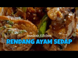 Sebelum memasak rendang, sebaiknya cuci dulu daging ayam hingga bersih dan buang. Resepi Rendang Ayam Adabi Daun Kunyit Sedap Mudah Dan Simple Youtube