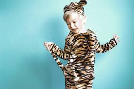 Nahanleitung Und Schnittmuster Kinderkostum Tiger Kinder Kostum Tigerkostum Nahen Fur Kinder