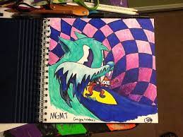 The art was done by famed surrealist cartoonist anthony. Mgmt Album Cover By Julia13art On Deviantart