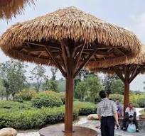 Amazon.com: SVBVRFEEW Synthetic Thatch Roof Artificial ...