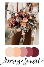 Wedding Aesthetic Color Schemes Fall Wedding Color Schemes Wedding Theme Colors Wedding Color Pallet