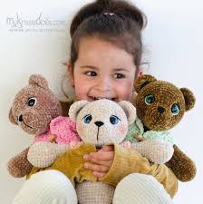 Yarn package Mini Easter bunny Babs Brown