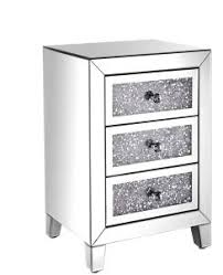 Maybe you would like to learn more about one of these? China Modern Crystal Diamond End Table Mirrored Silver Nightstand China Bedside Table Mirrored Nightstand