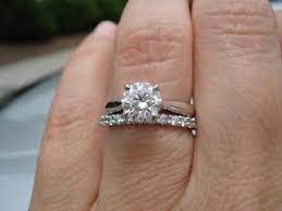 Show Me Your Solitaire Setting That Sits Flush With Eternity Band Please Dream Engagement Rings Diamond Wedding Sets Solitaire Engagement Ring