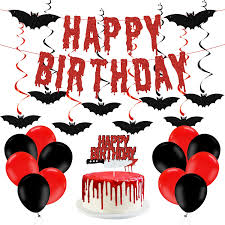 We did not find results for: Buy Red Glittery Happy Birthday Halloween Banner Halloween Horror Birthday Party Decorations And Cake Topper Hanging Swirls For Horror Theme Birthday Party Decorations Online In Turkey B094n7tnwd