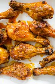 These wonderful chicken legs have crispy, delicious skin and juicy, succulent meat. Baked Buffalo Chicken Legs Living Lou