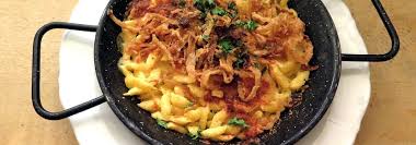 Glaze succulent salmon fillets, then serve on a bed of noodles and beansprouts for an easy and quick dinner party main. Local Swabian Food Moving To Stuttgart Germany