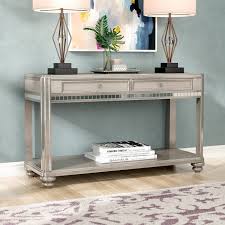 Annunziata Console Table Bedroom Set Upholstered Panel Bed Upholster