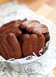 Bisous A Toi Pierre Hermes Viennese Chocolate Sables Hot Chocolate Cookies Food Sweet Recipes
