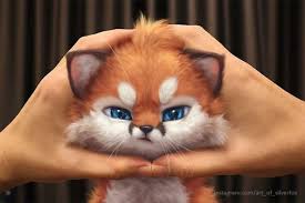 Artist Creates Extremely Cute Digital Animals And Brings Them To The Real World Cute Cartoon Animals Cute Animals Cute Animal Drawings