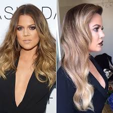 Double Wefted Full Head Remy Clip In Human Hair Extensions Light Brown Bleach Blonde Mix 6 613 Kardashian Hair Color Kardashian Hair Khloe Kardashian Hair