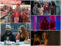 A list of 164 films compiled on letterboxd, including the social network (2010), good time (2017), moonlight (2016), a clockwork orange (1971) and the dark knight (2008). Chris Cinema Center 2021