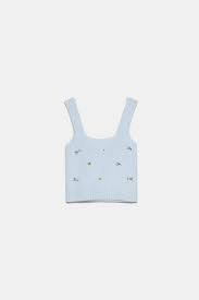 To find out about the floral embroidery cami knit top at shein in, part of our latestknit tops ready to shop online today! Floral Embroidered Knit Top Zara United States Floral Embroidery Knit Top Embroidery Top