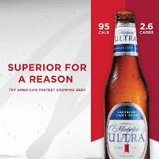 America S Fastest Growing Beer 95 Calories 2 6 Carbs Beer Ultra Michelobultra Superiorlightbeer Forareason Beer Light Beer Michelob Ultra