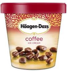 Caffeine In Cups Of Haagen Dazs Coffee Ice Cream Their Coffee Flavored Ice Cream Is Made With Genuine Coffee Coffee Ice Cream Ice Cream Novelties Flavor Ice
